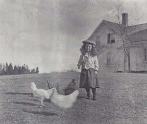 A young resident of the the Poor Farm